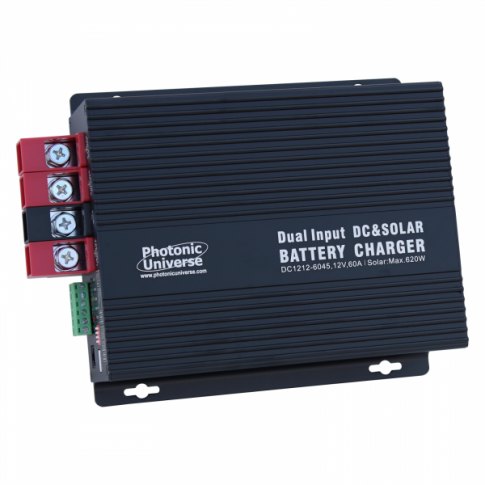 Photonic Universe Photonic Universe 60A 12V DC to 12V DC Advanced Automatic Multi-Stage Battery-to-Battery Charger wit