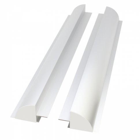 Photonic Universe Photonic Universe Set of 2 x 67cm aluminium solar panel mounting brackets/spoilers for fitting solar