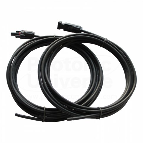 Photonic Universe Photonic Universe Pair of 5m single core extension cable leads 6.0mm for solar panels and solar char