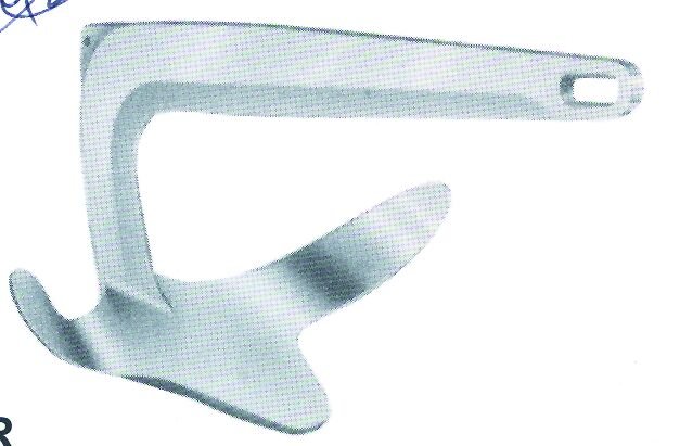 Lalizas Anchor hot dip galvanized, Bruce type,
