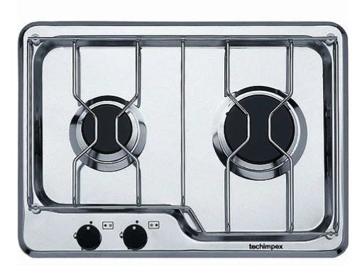 Techimpex Techimpex Seafarer 2 Built In Gas Hob 2 Burner
