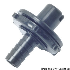 Osculati Osculati Hose adapter 37 mm