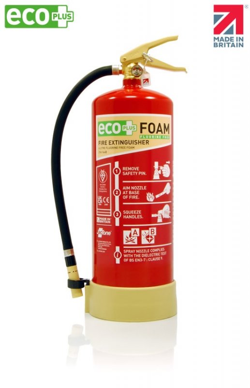JacTone JacTone 6L Foam Extinguisher - Fluorine Free ECO PLUS