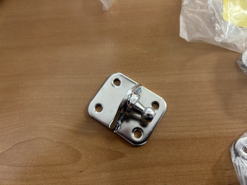 TCS Chandlery Gas strut support double sided 4 screws