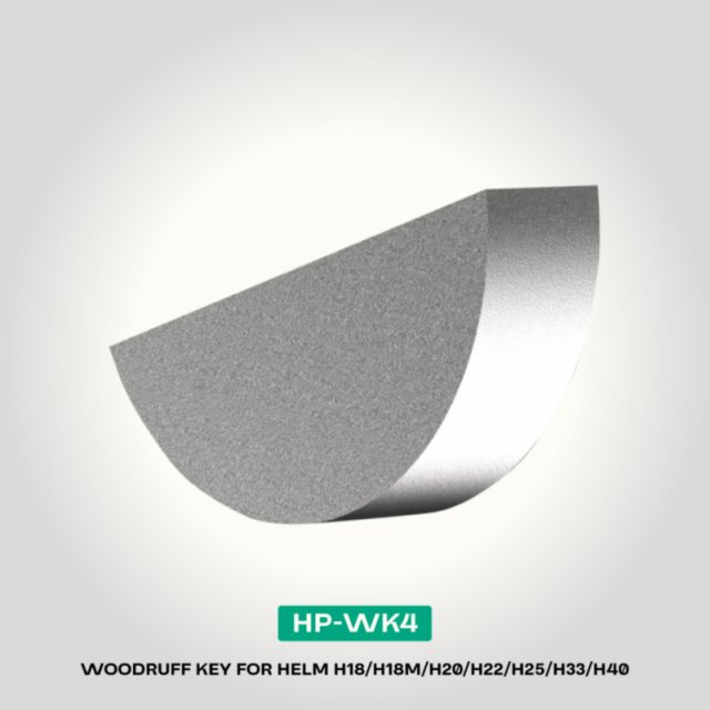 Glydus  Glydus Woodruff/Flat Key for Helms HP-16