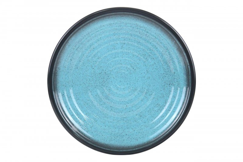 Flamefield  Flamefield Dinner Plate Granite Aqua