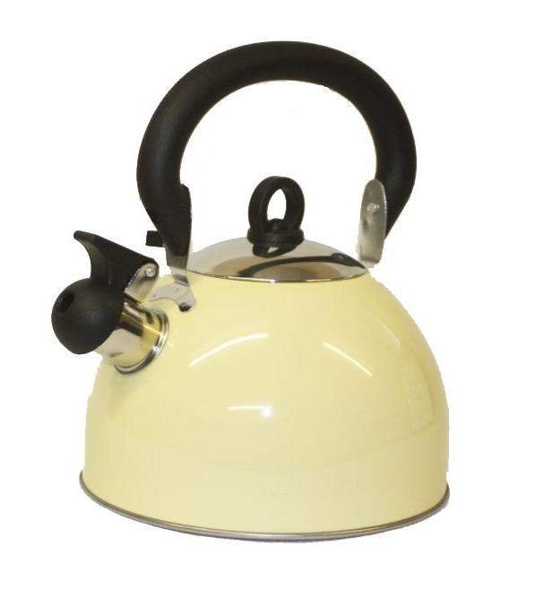 Flamefield  Flamefield 2.5Ltr Whistling Kettle Cream