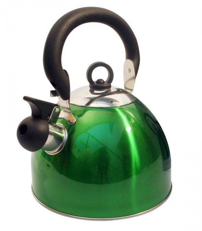 Flamefield  Flamefield 2.5Ltr Whistling Kettle Green