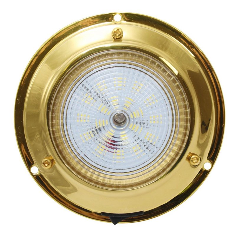 AAA AAA 12V Brass Dome Light LED 3