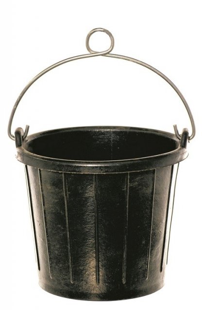 TCS Chandlery Rubber Bucket with Handle & Loop