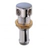 Guidi Guidi Chrome-Plated Brass Straight Gas Tank Vent - 20 mm