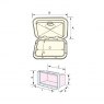 TOP LINE Storage Hatches with Drawers (270 x 375mm)