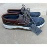 Mobydick   Mobydick San Diego Deck Shoe Navy/Cognac