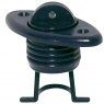 Drain Socket with Captive Plug, Oval 60x30mm