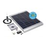 Solar Technology 80W Rigid Solar Panel & Aero Brackets Kit