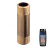Guidi Brass Barrel Nipple Male 1/2 in x 200 mm