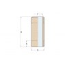Guidi Guidi Barrel Nipple Male 3/4Inx140