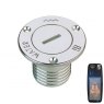 Guidi Chrome-Plated Brass Deck Fillers in WATER FILL in - 1 in 1/2
