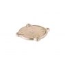 Guidi Nickel Plated Bronze Cover For Water Strainer 1163 - 3 - 4 in