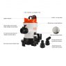 Seaflo Seaflo Manual Bilge Pump 03 Series  - 12V   800 GPH / 3028 LPH