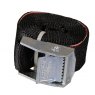 1m Black Retainer Strap and Buckle