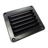 AAA AAA Vent Black Plastic Louvre 5-1/2