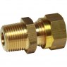 AG Brass Male Stud Coupling 10mm x 3/8