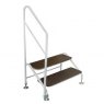 AG Free-Standing 2 Tread Step White
