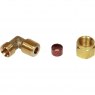 AG Male Stud Elbow Coupling 8mm x 1/4