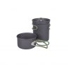 Bo-Camp Bo-Camp Cookware Set Explorer 2 Pieces Hard Anodized Aluminium