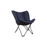Bo-Camp Industrial Collection Butterfly Chair Himrod L Blue