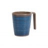 Bo-Camp Mug Halo L Melamine 4 Pieces Blue