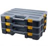 Bo-Camp Organizer with Mirror 15 Compartments