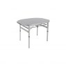 Bo-Camp Table Premium Oval Case Model 100 x 70cm