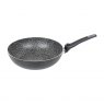 Bo-Camp Wok Pan Turn Folding Pan Handle Induction Dia 28cm