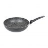 Bo-Camp Wok Pan Turn Folding Pan Handle Induction Dia 28cm