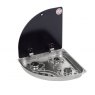 CAN Hoodiny Hob Unit RH Triangle 480mm (Glass Lid / 3 Burners / 12V)