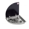 CAN Hoodiny Hob Unit RH Triangle 480mm (Glass Lid / 3 Burners / 12V)