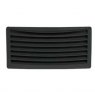 Can SB Plastic Louvred Vent 236 x 118mm Black