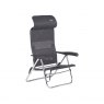 Crespo Beach Chair AL/205 Compact Dark Grey