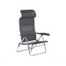 Crespo Beach Chair AL/205 Compact Dark Grey