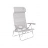 Crespo Beach Chair AL/205 Compact Light Grey