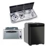 Dometic Dometic NRX50 Fridge, Smev 555 Grill and 9722 Hob/Sink (Sink on Right)