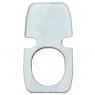 Fiamma Bi-Pot Seat and Lid Platinum (98659-005)