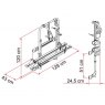 Fiamma Carry-Bike 200DJ Ducato 2001-2006 (02093A65A)