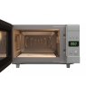 Flatbed Microwave in Silver Without Rotating Plate (230V, 700W, 20L)