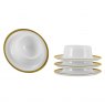 Gimex Linea Line Egg Cup Gold 4 Pieces
