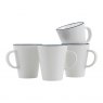 Gimex Linea Line Mug Blue 4 Pieces