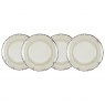 Gimex Stone Line Dinner Plate Sand 4 Pieces
