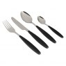 Gimex Cutlery Black Soft Touch Handle 16 Pieces